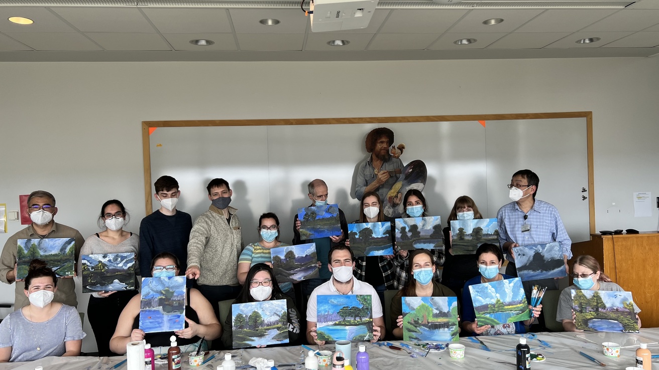 Bob Ross Painting 