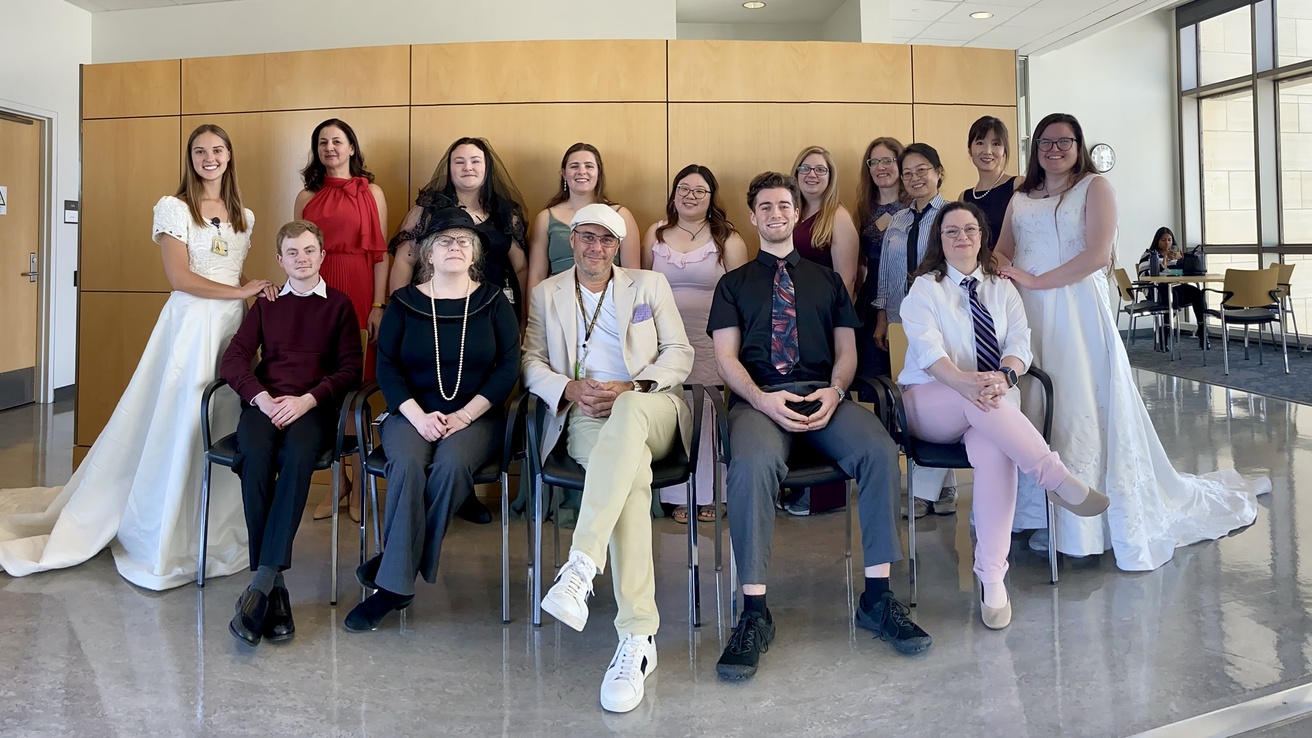 MORL staff dressed up for Fancy and Formal Day during Spirit Week 2024